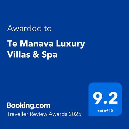 Te Manava Luxury Villas & Spa Раротонга Екстериор снимка